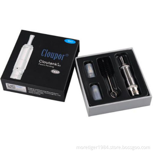 100% Original Cloupor atomizer Cloutank M3 M2 cartomizer Clear vaporizer 2in1 for Dry Herb Hzforever Supply